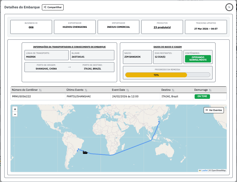 Verlaz Satellite dashboard
